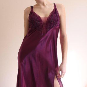 Victoria's Secret Purple Vintage Victoria’s Secret Gold Label Maxi Dress